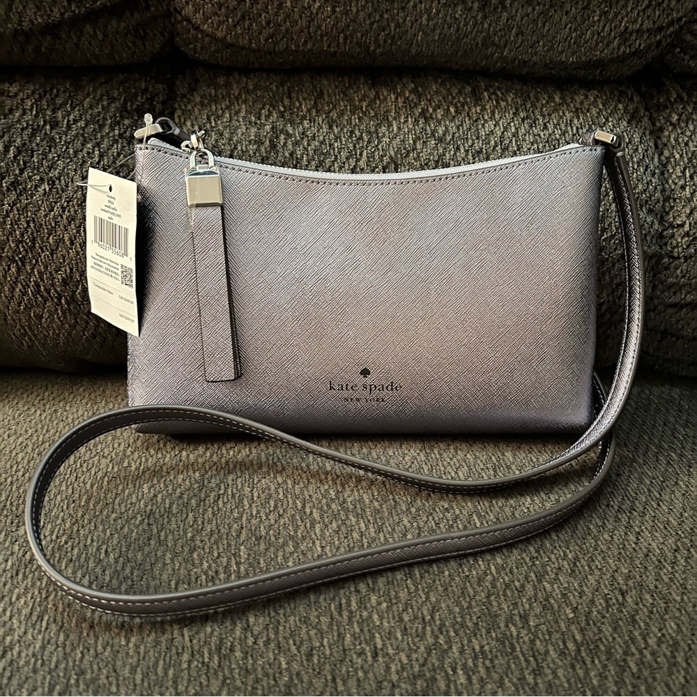 Kate Spade Gray Crossbody Bag